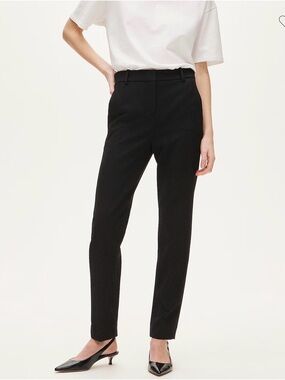 J. Crew Black Slim Straight Women's Cameron Pant Sz 12 Tall Inseam 28